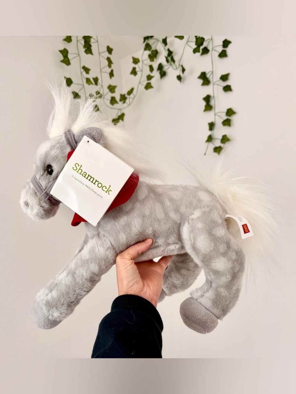Wells Fargo - Shamrock Horse Plushie 2013